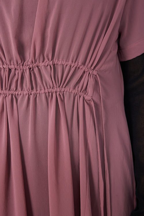 wisp midi dress / dusky mauve
